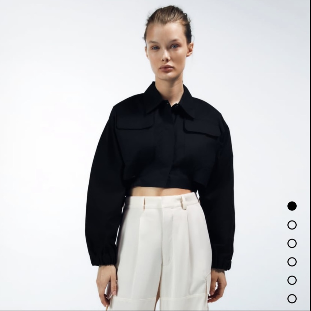 Zara utility shirt